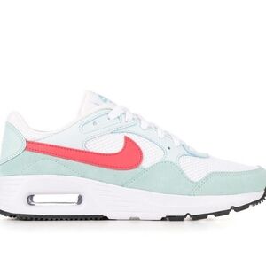 Nike Women's Air Max SC- White/LT Fusion Red Jade Ice